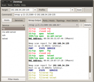 Nmap GUI